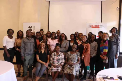 Participants in the roundtable discussion. Photo courtesy of KICTANet. image linking to KeIGF2024: Championing women’s rights online using Feminist Principles of the Internet