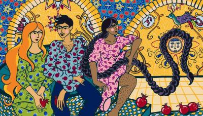 Illustration by Salome Zhvania for GenderIT image linking to Celebrants of diversity and community seekers: New GenderIT.org edition offers reflections from Central Asia and the South Caucasus