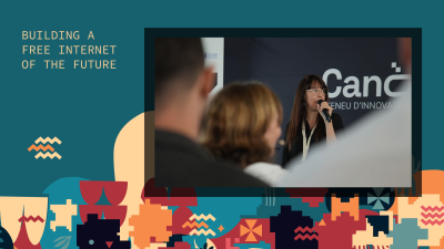 Photo courtesy of Carolina Romero − Creative Commons BY-SA Decidim image linking to Decidim Association on the urgency of service to civil society where freedoms and rights are being rolled back