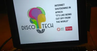 image linking to When the government shuts down the internet: Disco-tech event in Tunis