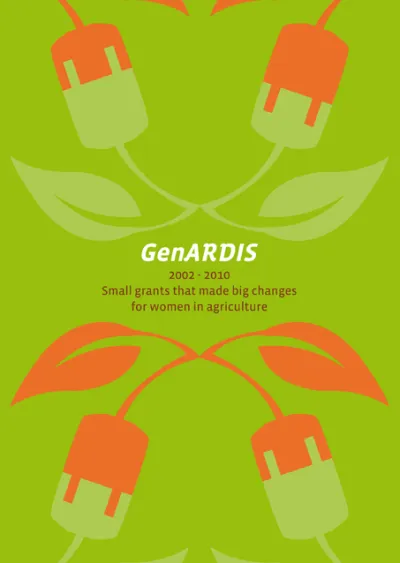 image linking to GenARDIS 2002 - 2010: Small grants that made big changes for women in agriculture