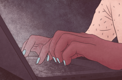 image linking to Media Matters for Democracy expresses solidarity with women journalists and calls for an end to all kinds of online violence