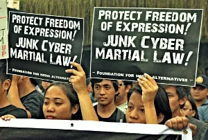  image linking to Underscoring human rights in fight against the Philippines' Cyber Martial Law 