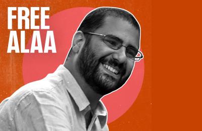  image linking to Organisations call for release of British-Egyptian political prisoner Alaa Abdel Fattah 