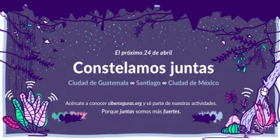image linking to Ciberseguras: constelamos juntas