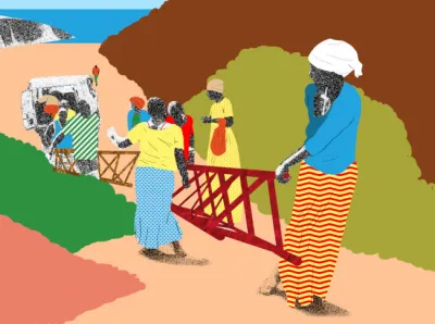 Illustration: Gustavo Nascimento image linking to Community networks newsletter: From recognition to action