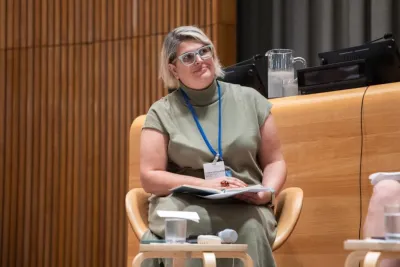 Photo courtesy of UNFPA image linking to Overview of the manifestations and impacts of technology-facilitated gender-based violence and the need for safety by design