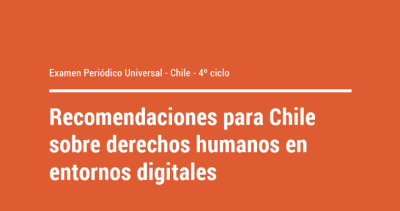  image linking to Recomendaciones para Chile sobre derechos humanos en entornos digitales 